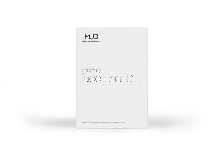 Continuity Face Chart - Medium-Make-up Designory