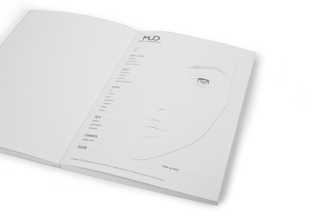 Continuity Face Chart - Medium-Make-up Designory